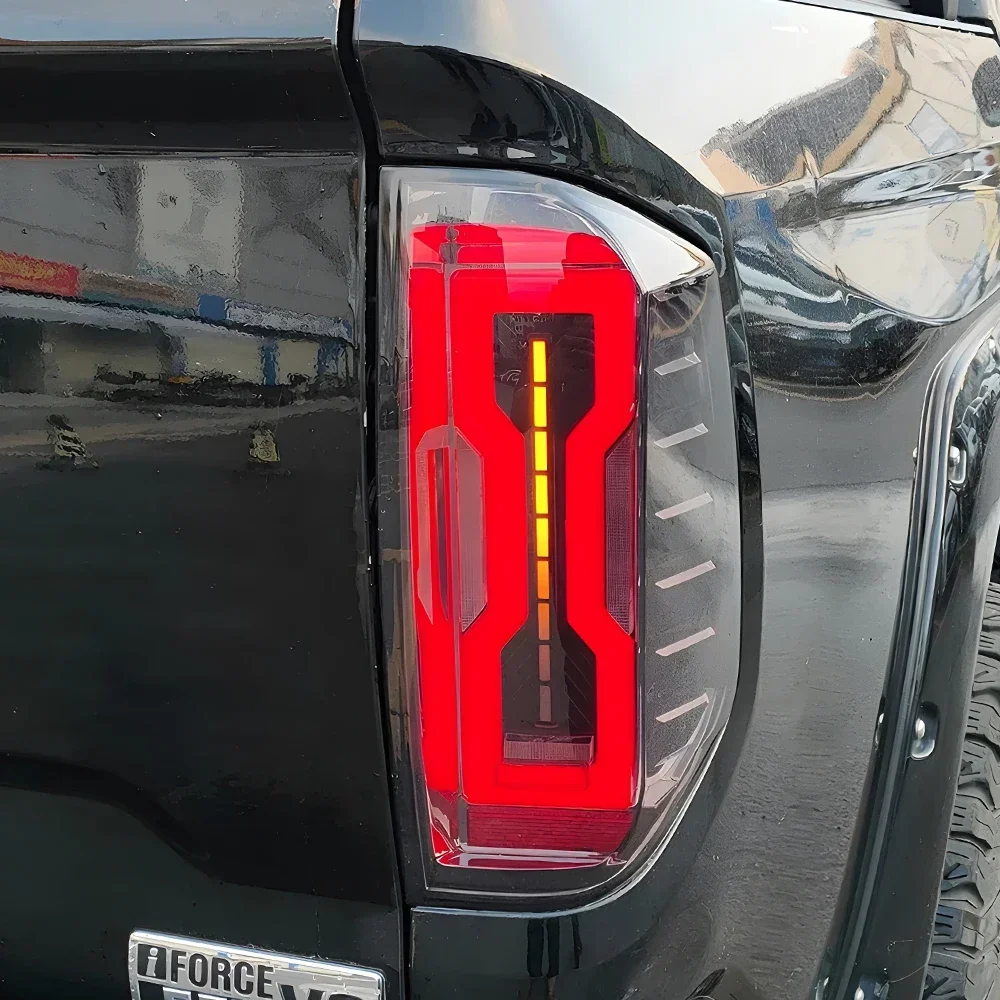 

Авто задние фонари в сборе для Toyota Tundra 2014-2021, обновленные светодиодные динамические поворотные автомобильные задние фонари, аксессуары Plug and Play