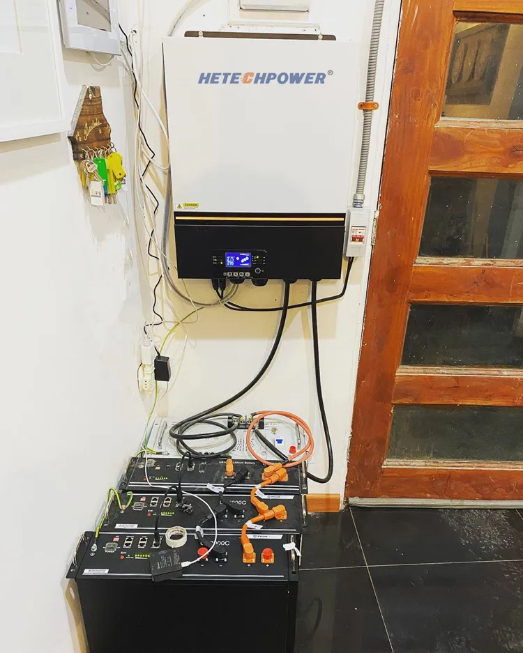 Complete Hybrid Solar System 11kw off Grid Support 11KVA Load Utilized for Energy Storage and Power 11000W Backup Purposes