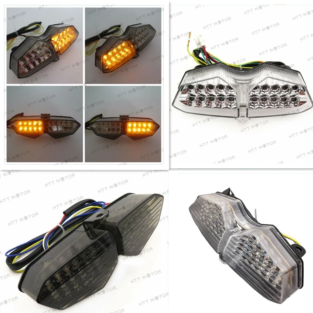 

Tail Light for Yamaha YZF R6 2003-2005 XTZ 1200 2012-2014 YZF-R6S 06-08 LED Integrated Turn Brake Smoke Aftermarket Motor Part