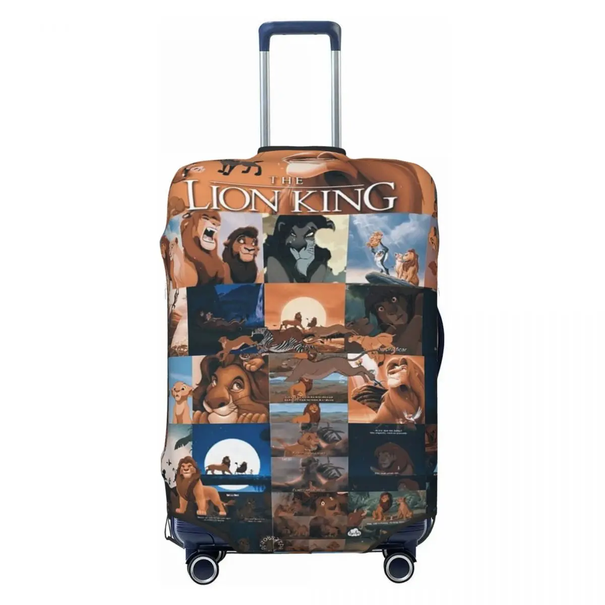 

Custom The Lion King Luggage Cover Cute Suitcase Protector Covers Suit For 18-32 inch
