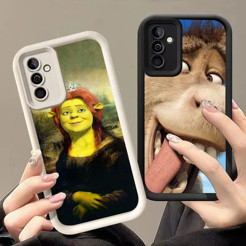 Movie Anime Shreks Art Phone Case For Samsung Note 20 Ultra A03 Core A04 A05 S A01 A06 A20 A30 A50 M12 M13 M15 M34 5G M51