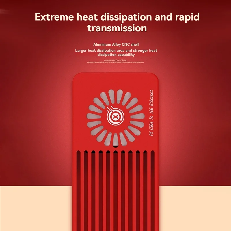 Excellent-For Thunderbolt 10G Ethernet Card PX USB4 To 10G Ethernet For Thunderbolt 3/4 10Gbps USB4 For Mac Win10/11 Linux