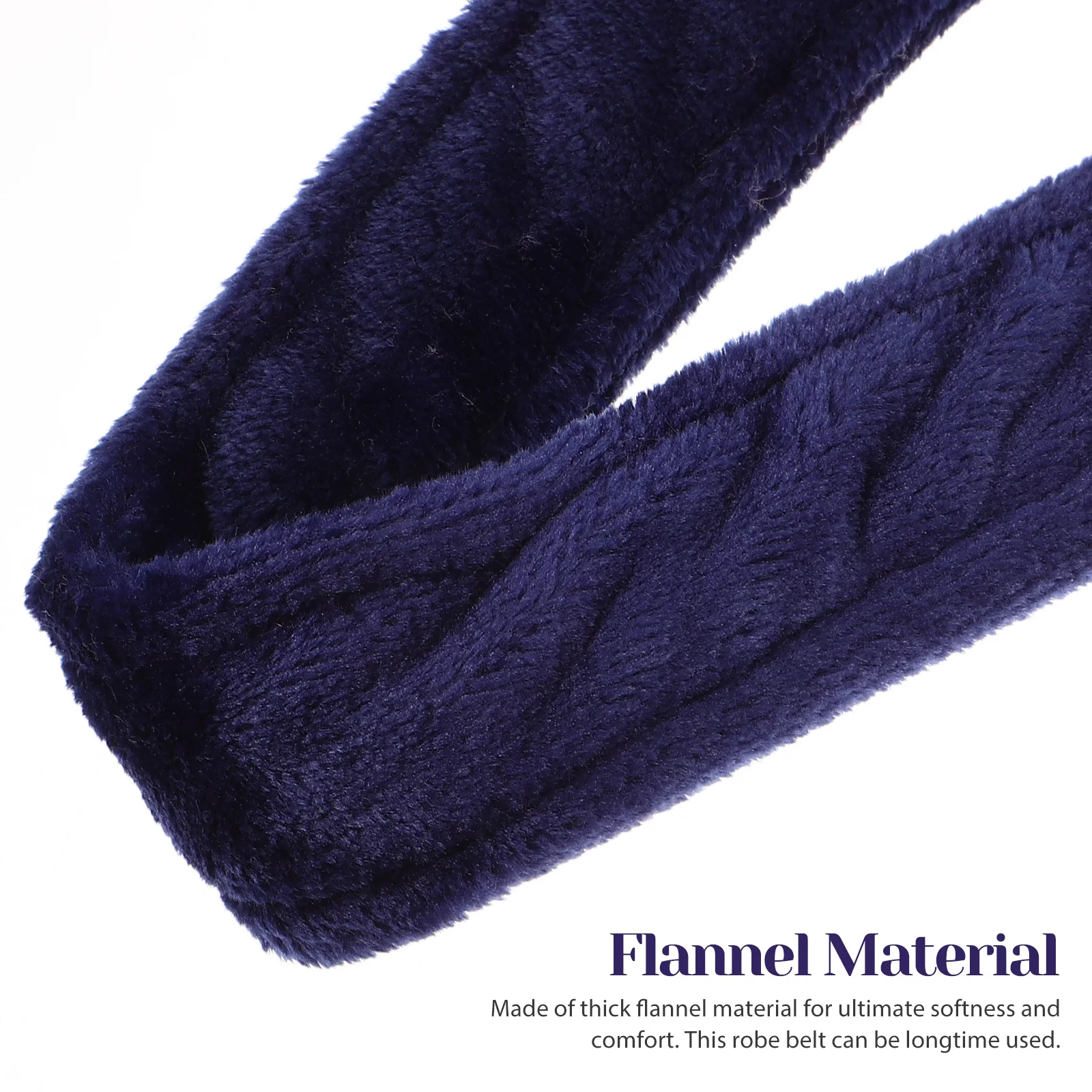 

Flannel Robe Belt Adjustable Soft Comfortable For Bathrobe Hotel Spa Party Replacement Waist Band Pajamas Set Women'S