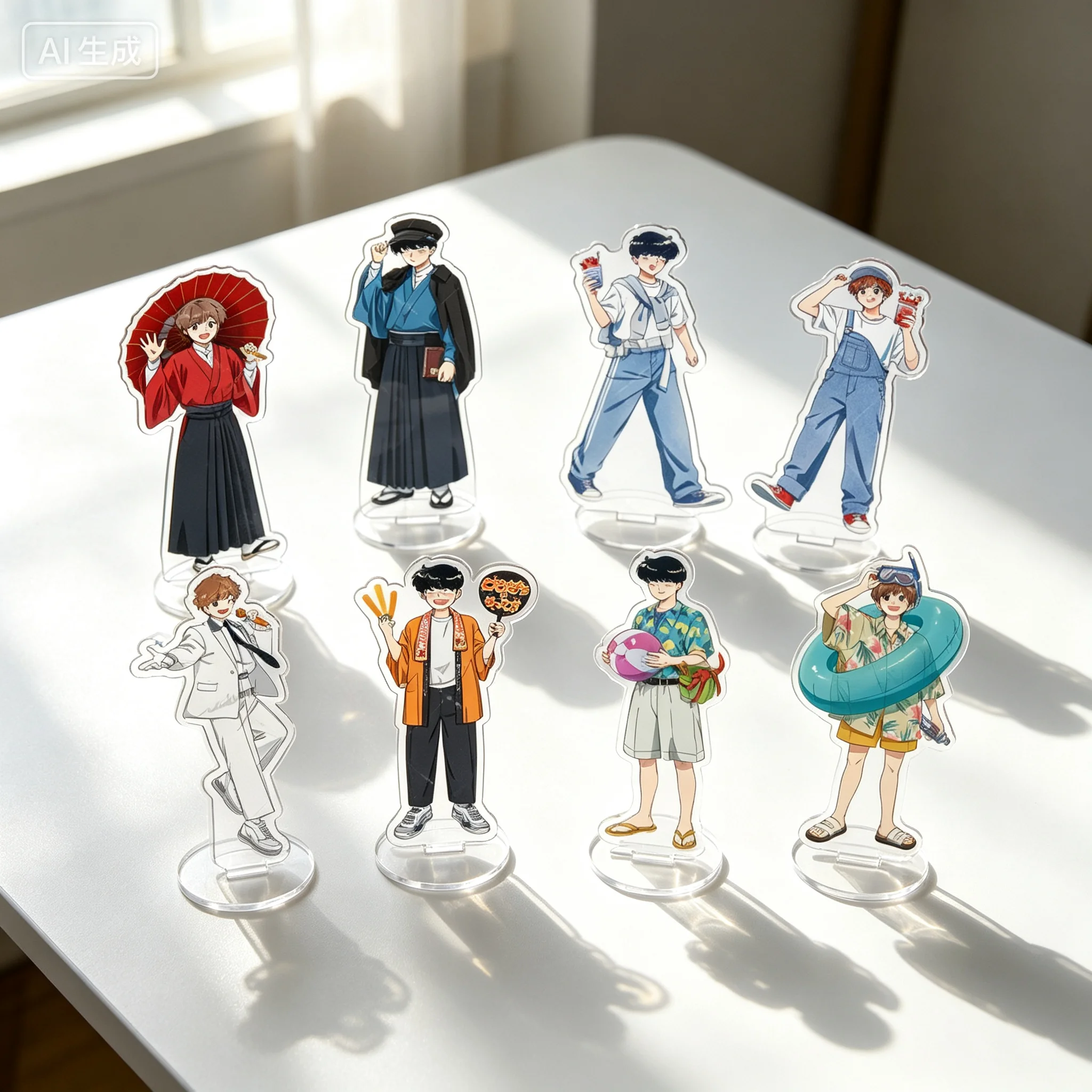 BL Go For It, Nakamura! Nakamura Okuto Hirose Aiki Acrylic Stand Model Plate Keychains Desktop Ornament Fans Gifts
