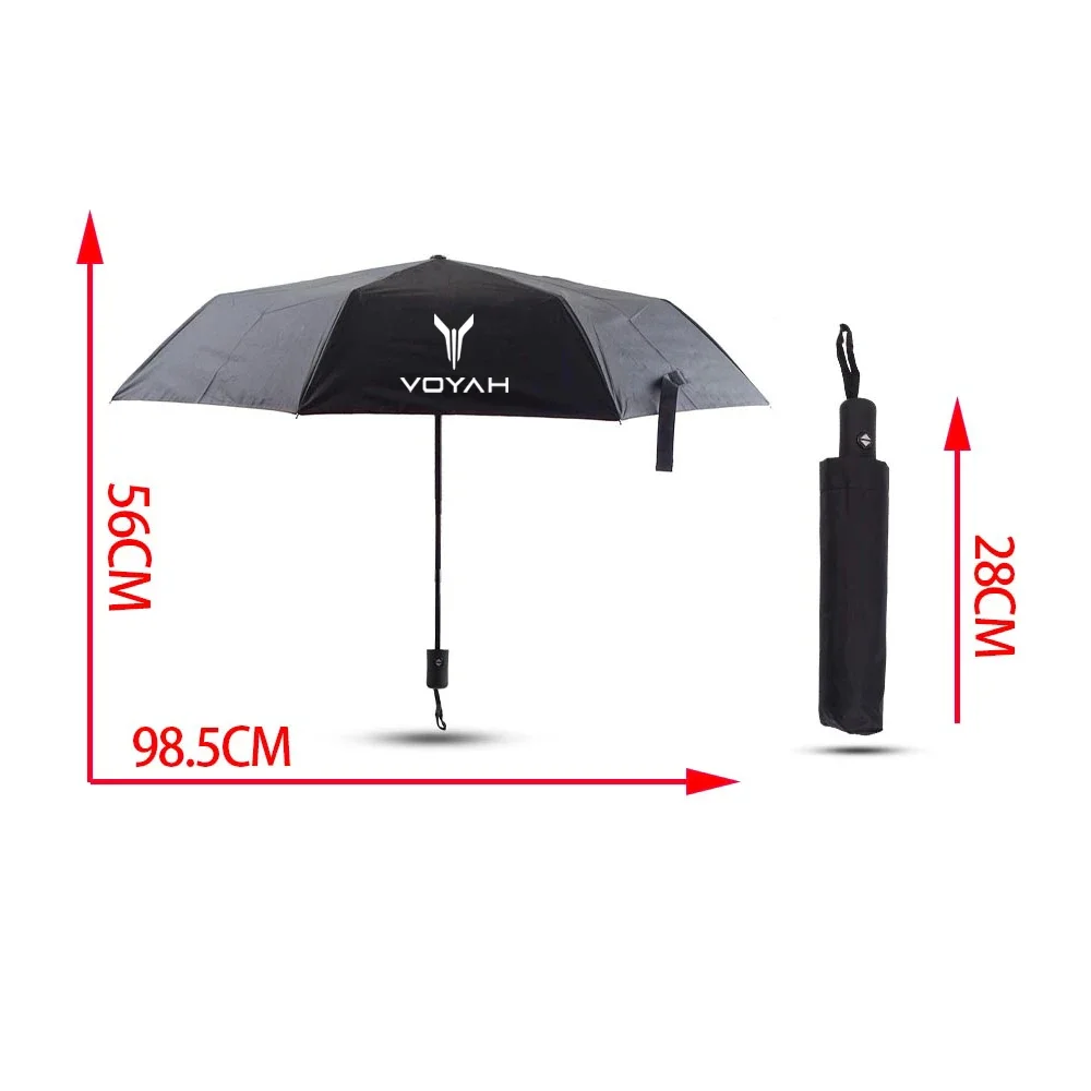 For Dongfeng Voyah Free Dreamer Passion Zhuiguang H53 2022 2023 2024 Car Fully Automatic Folding Windproof Umbrella Accessories