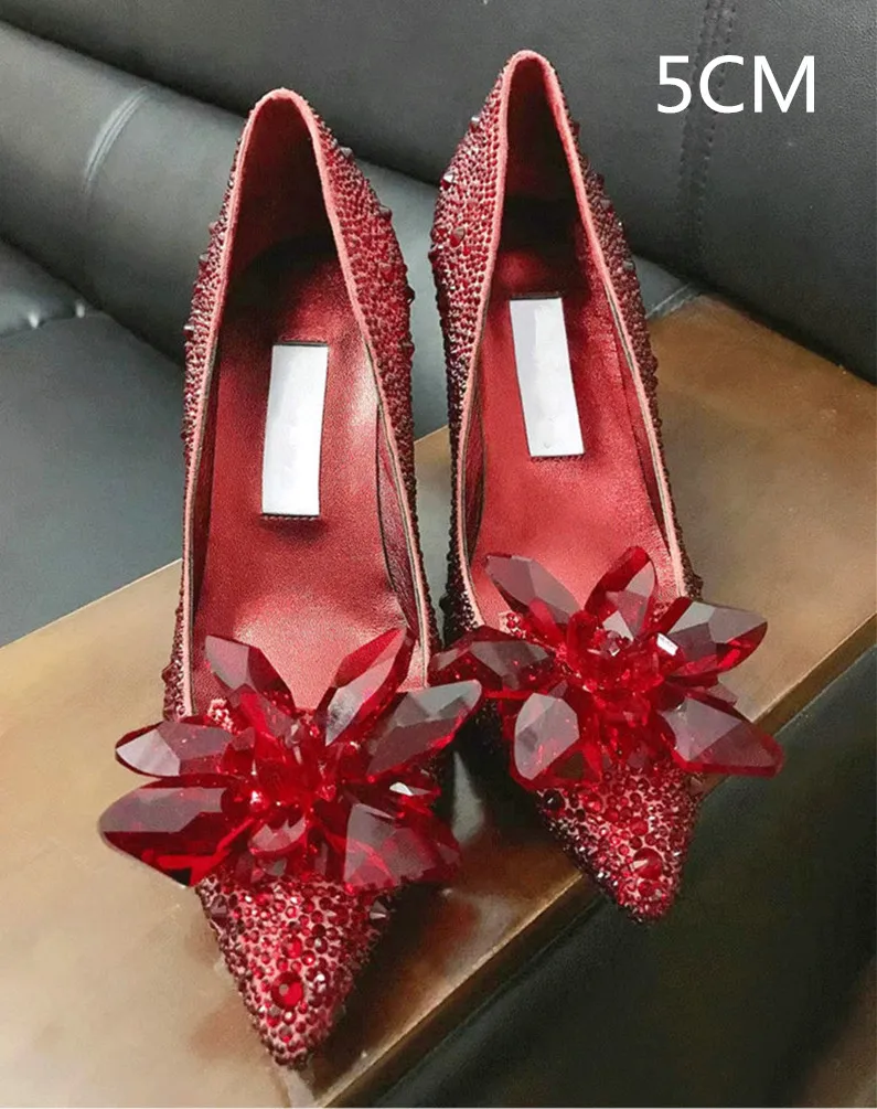 Red -5CM Heel
