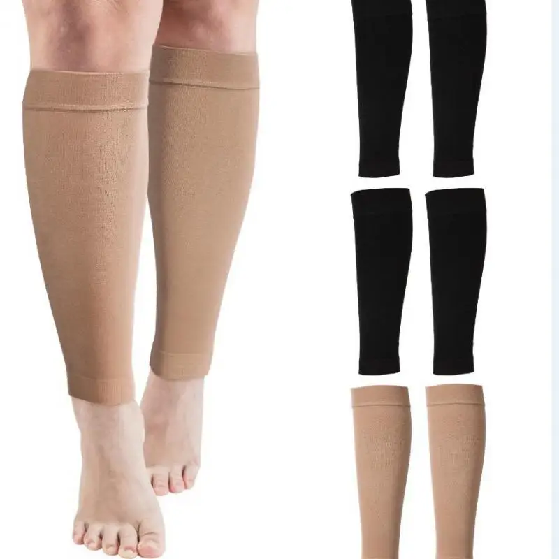 

Women Mens Varicose Vein Fatigue Relief Leg Warmer Compression Calf Sleeve Sock Long Stocking Elastic Leg Support Leg Shin Socks