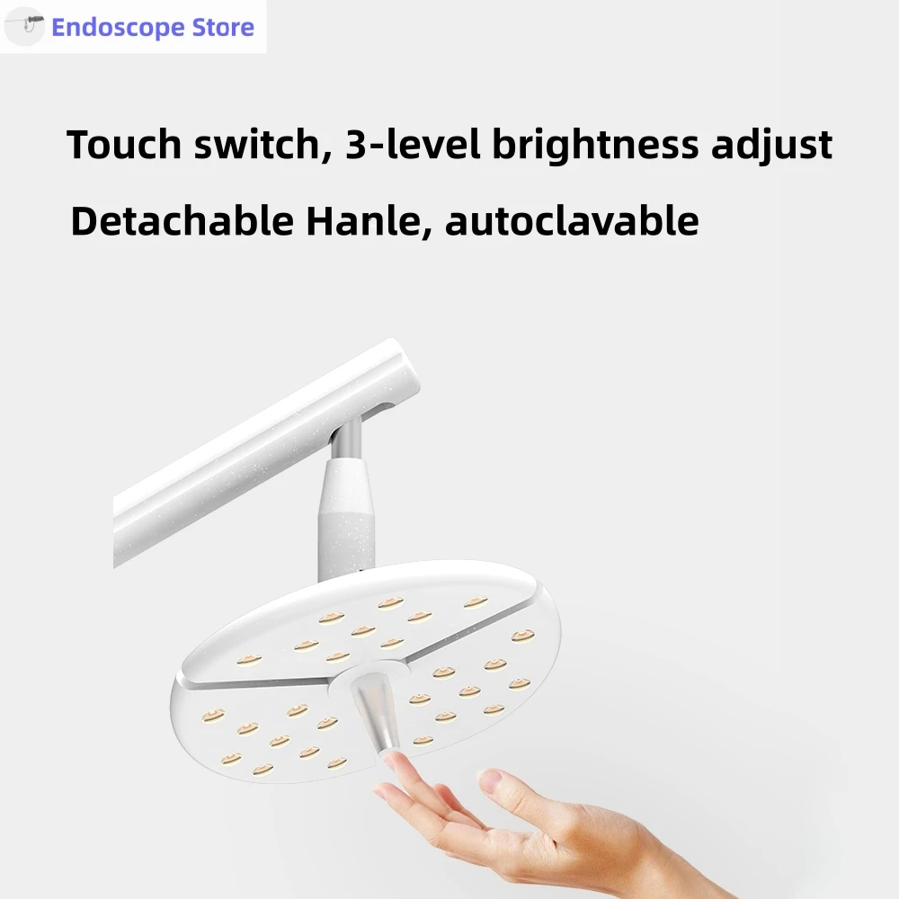 高輝度医療外科獣医検査無影LED壁取り付けランプライト36W 60Wタッチスイッチ