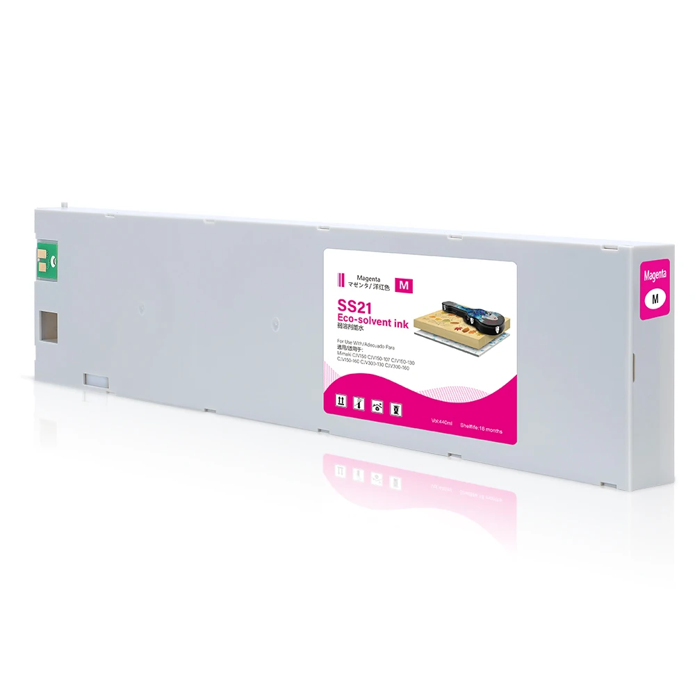 For Mimaki SS21 Compatible Ink Cartridge With Eco-solvent Ink With One Time Use Chip for CJV300-130 CJV300-160 CJV150-160 Printe