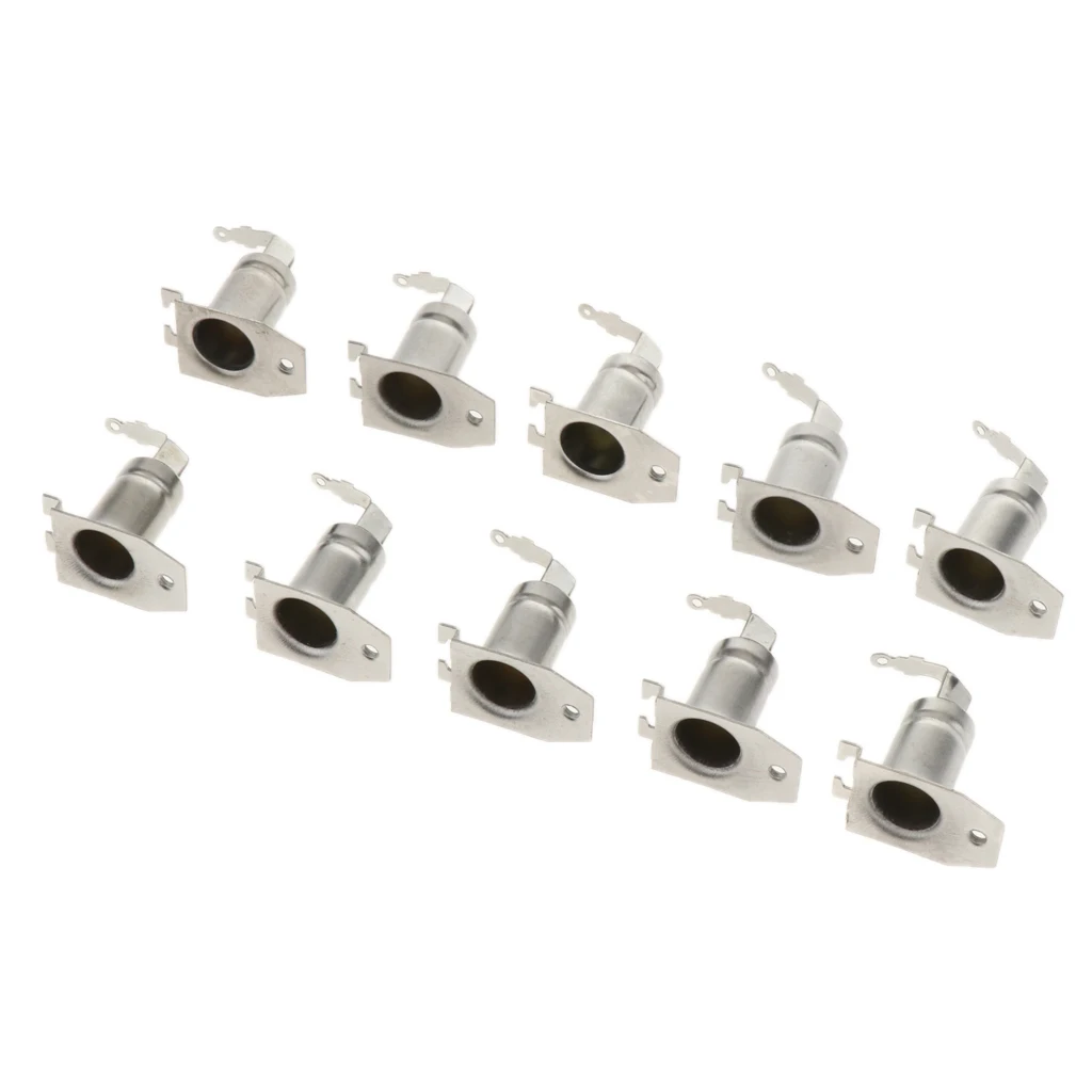 10 Pieces TC09 Antnna Adapter Converter Cable Connector Replacements, Silver