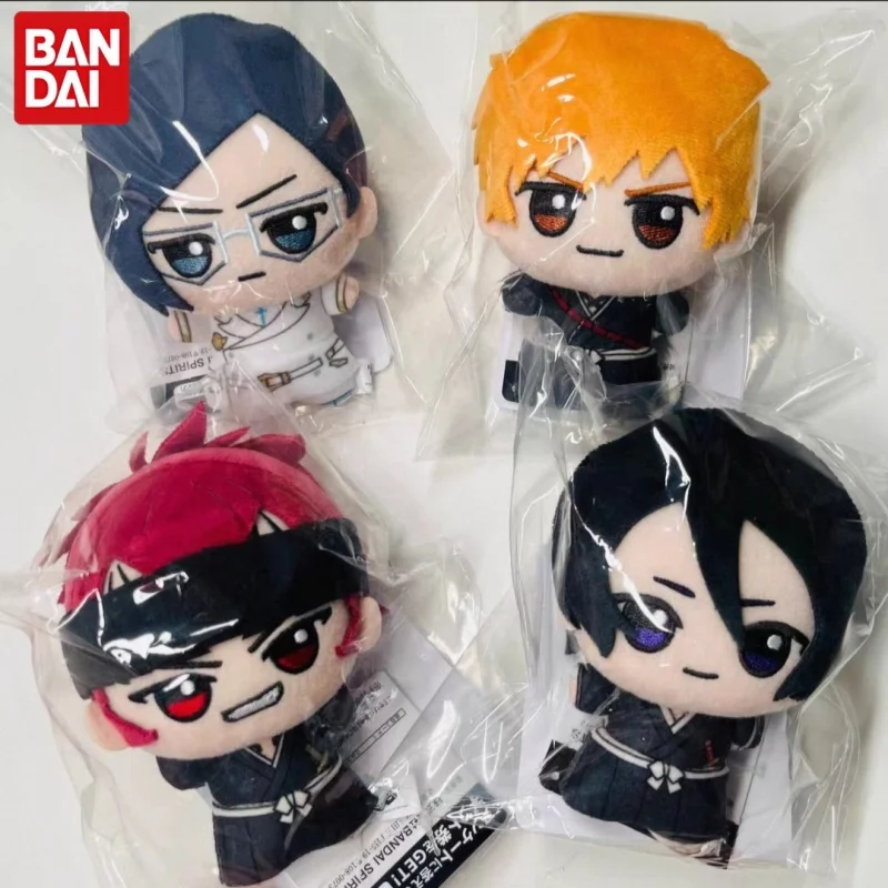 Banpresto BLEACH Thousand-Year Blood War Tomonui Plush Charm Kurosaki Ichigo Rukia Renji Ishida Uryu Anime Strap Pendant