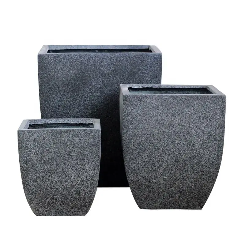 

Simple design garden flower pot outdoor cement flower pot home decoration garden decoration