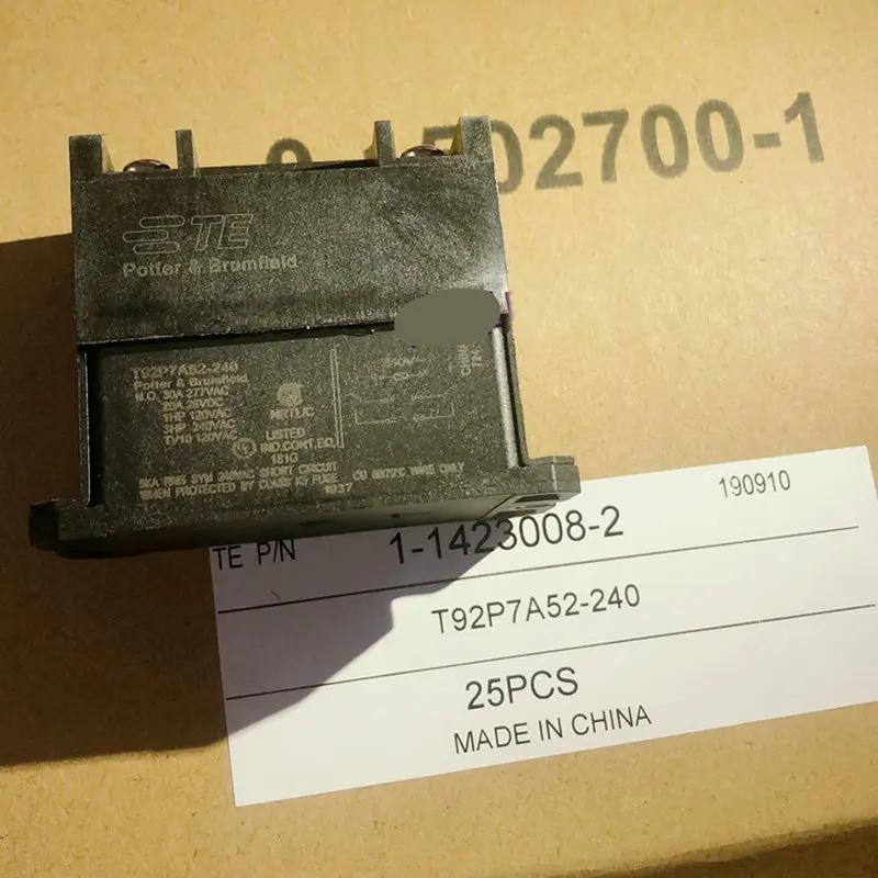5PCS TE T92P7A52-240 relay brand new original 1-1423008-2