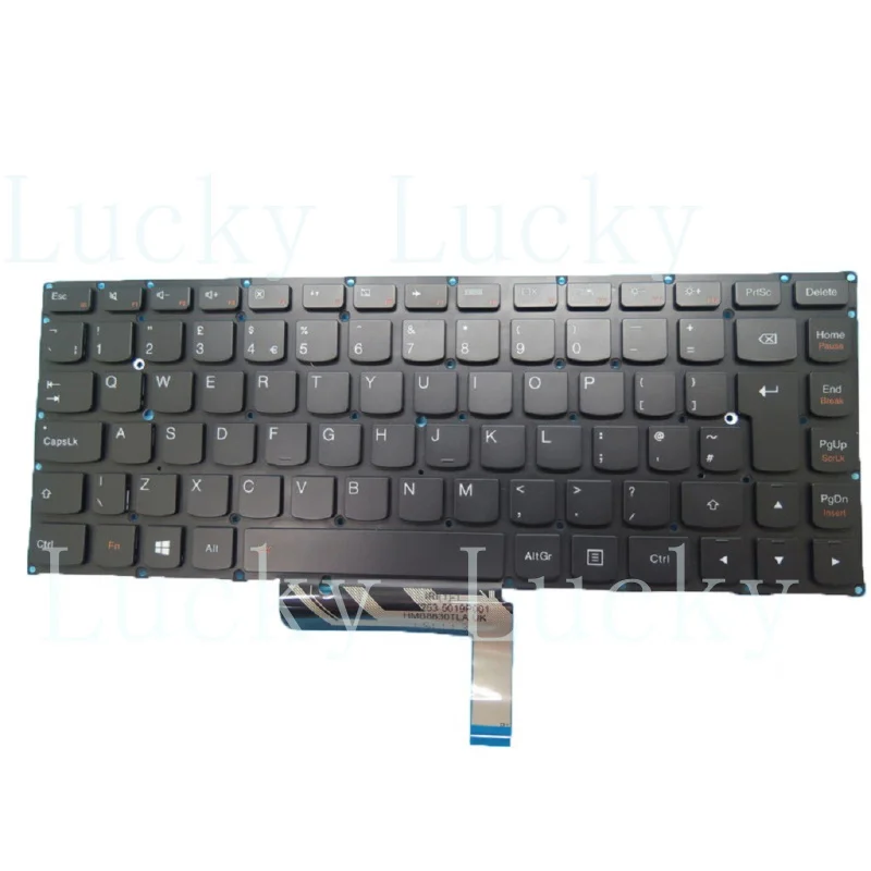 f  f  f Laptop Keyboard For Lenovo YOGA 4 PRO 900-13ISK 900S-13ISK United Kingdom UK