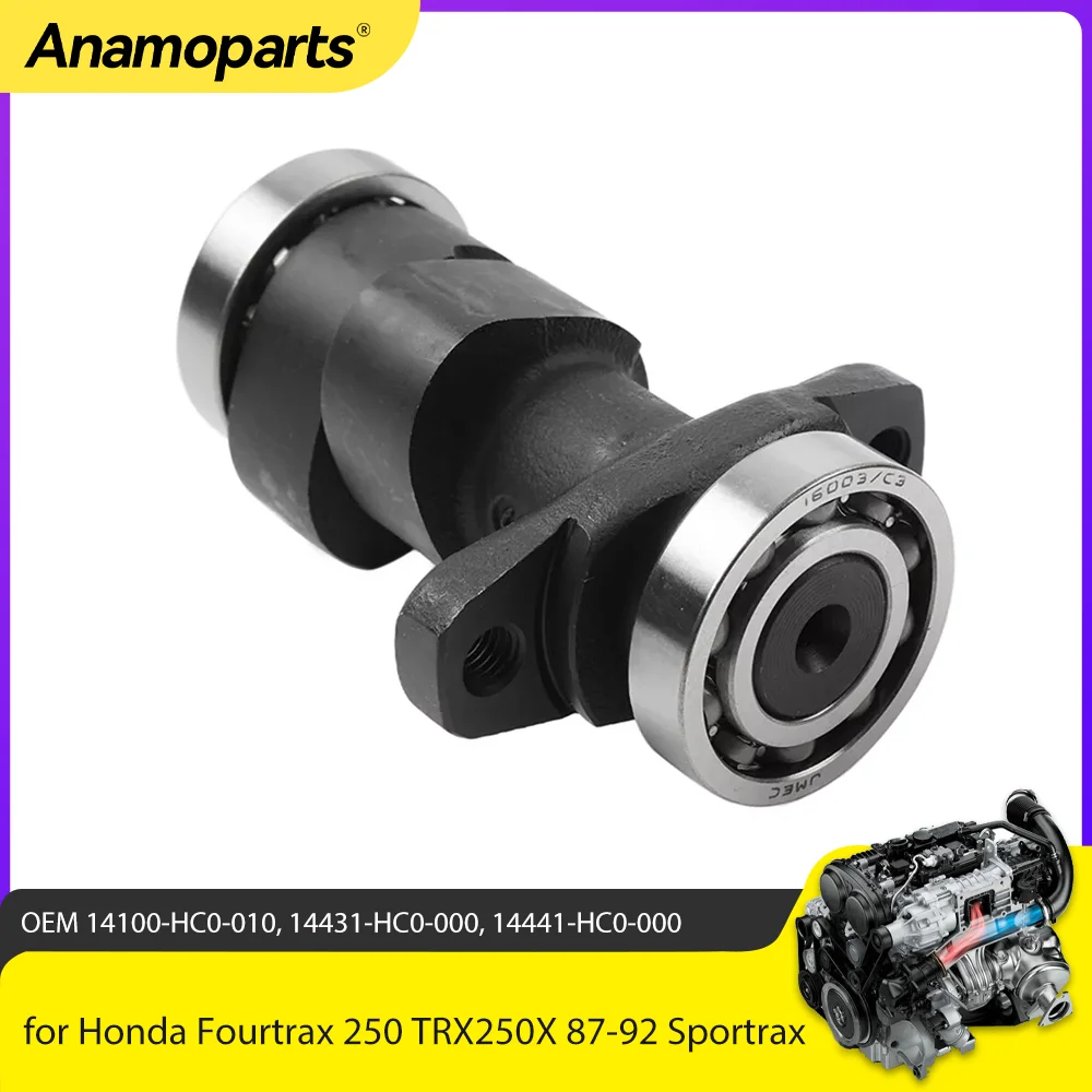 Motoronderdelen Nokkenas Montage Voor Honda TRX250X 1987-1992 TRX300EX 1993-2008 TRX300X 2009 14100-HC0-010