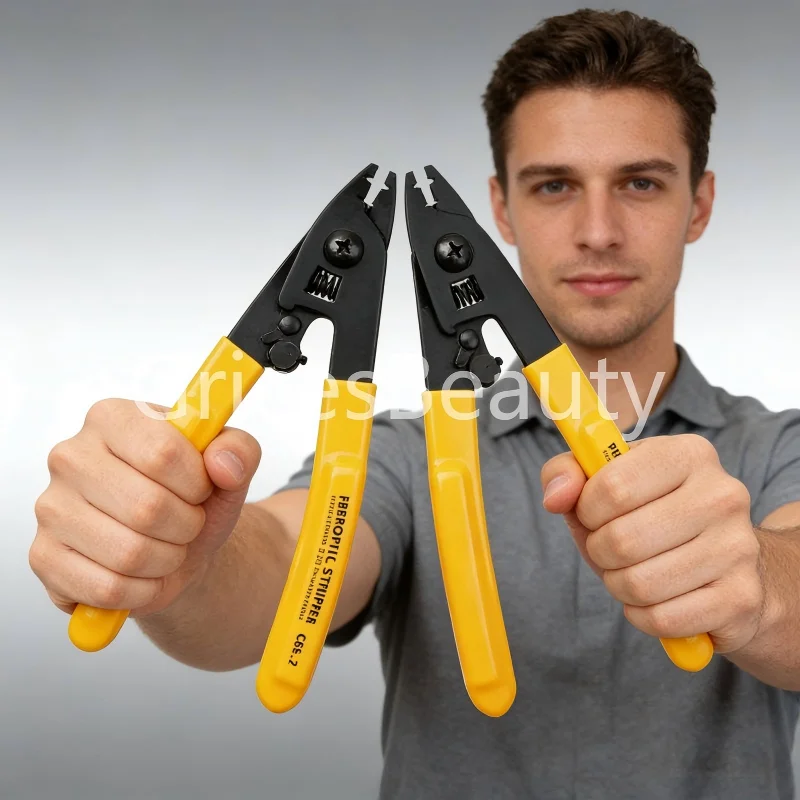 

Miller Clamp 980nm Fiber Stripping Pliers Tri-Hole Fiber Optic Stripper Miller Wire Cutter Slitter Fiber Cutter Accessory