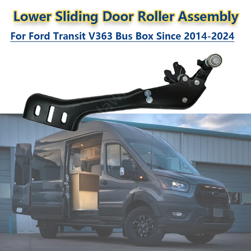 For Ford Transit MK7 2014-2025 Side Lower Bottom Sliding Door Hinge Roller