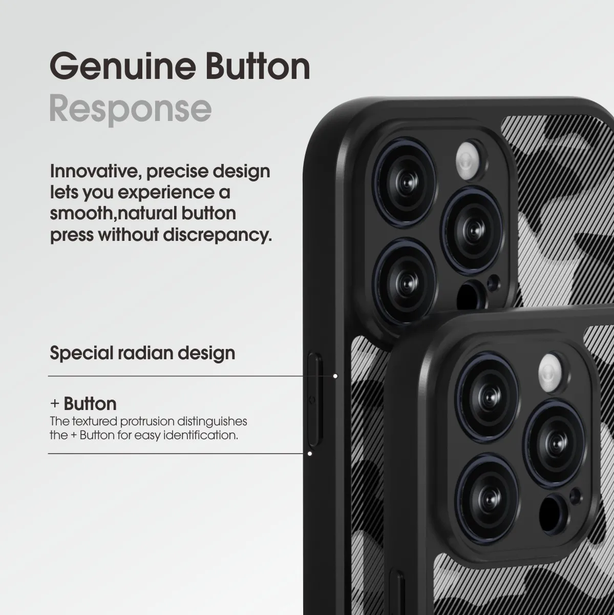 for iPhone 14/14 Plus/14 Pro/14 Pro Max Case, Anti-Fingerprint Matte Case with Lanyard& Military Protection