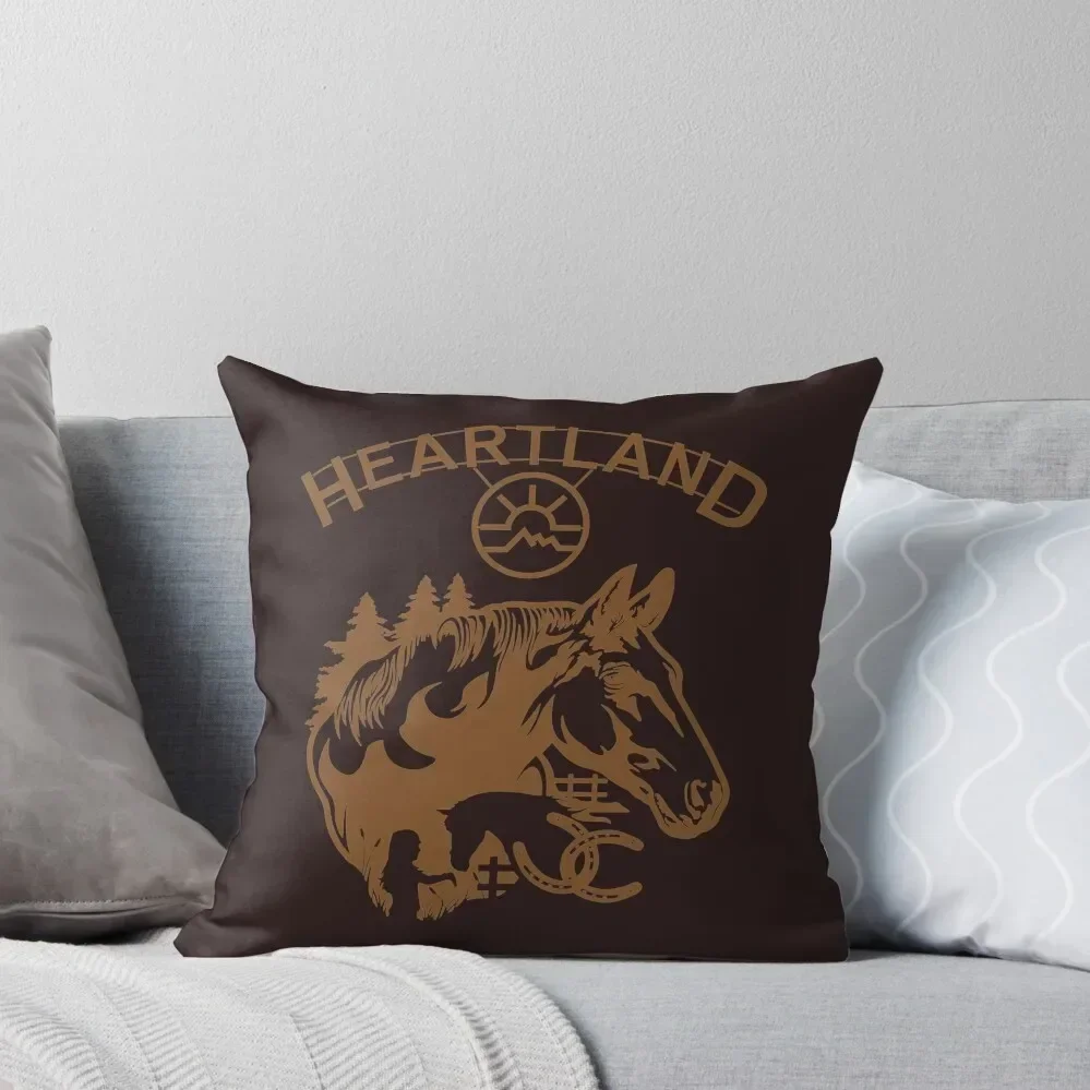 

Heartland, Heartland Ranch, I love horse, Horse Lover, Love Horses, Gift for Horse Owner, Farmers, F Throw Pillow