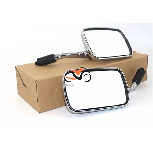 Imagen 2 del producto Accesorios originales de marca espejo lateral de motocicleta espejo retrovisor de motocicleta plateado visión clara para Suzuki GZ150-A/E