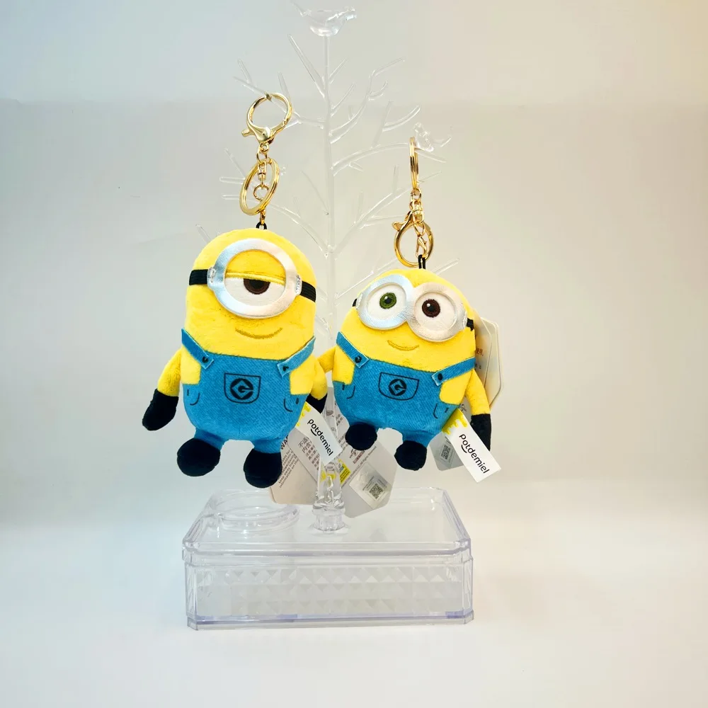 Potdemiel Minions Bob Plush Toy Soft Stuffed Doll Classic Character Kids Birthday Gift Christmas Present Collectible Figure
