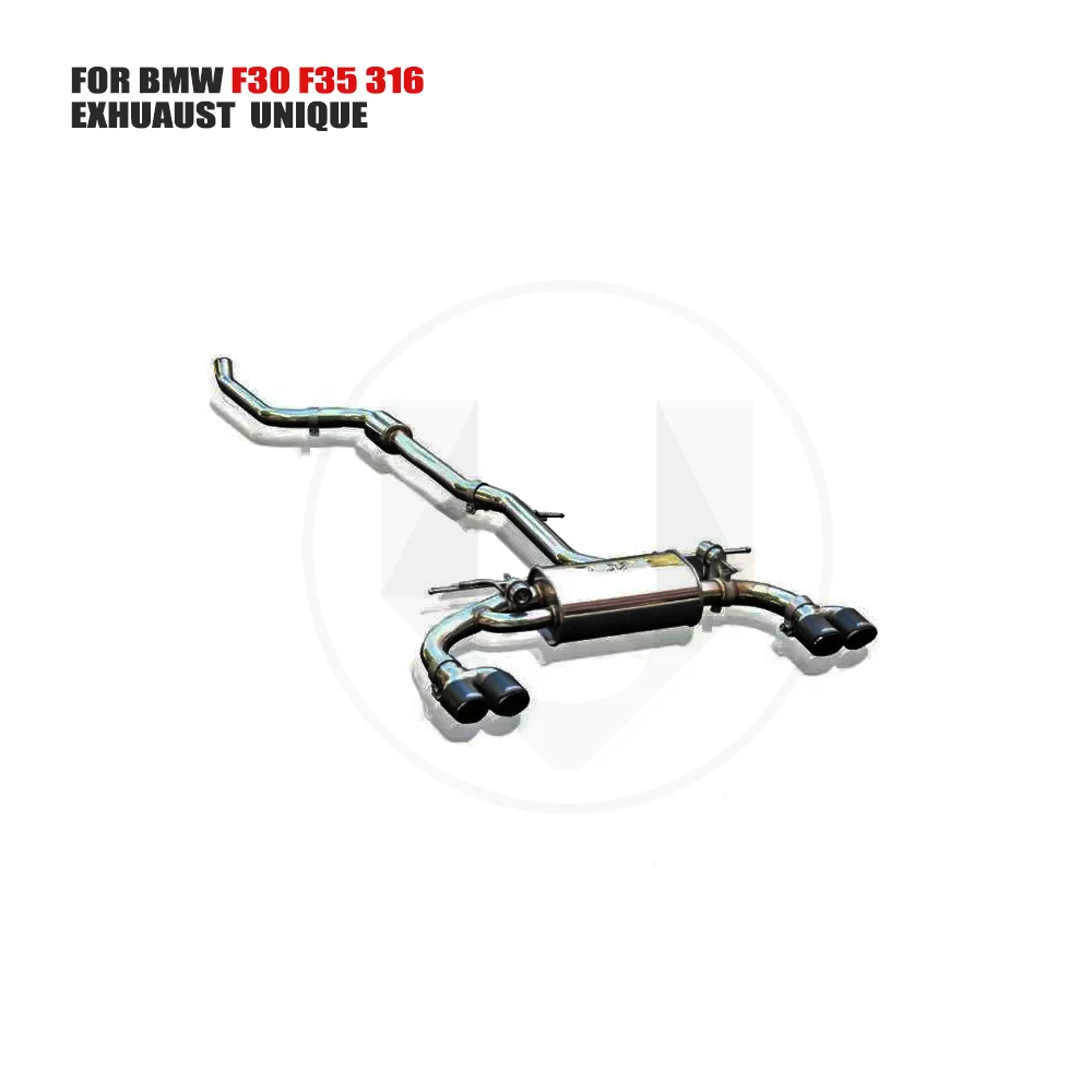 

UNIQUE Stainless Steel Exhaust System Performance Catback is Suitable for BMW F30 F35 316 320 328 Car Muffler