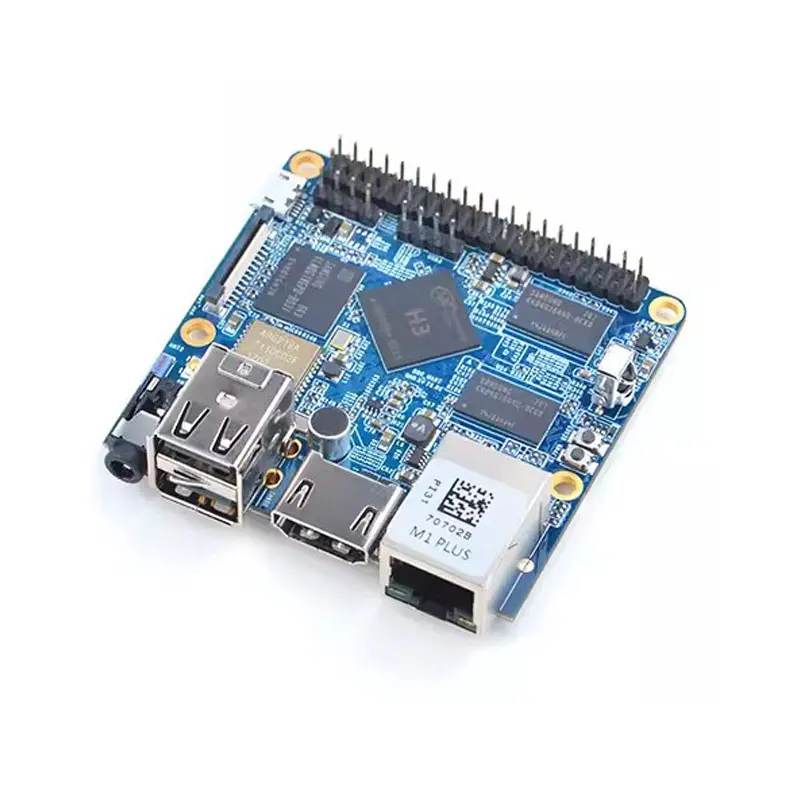 NanoPi M1 Plus 1GB RAM 8GB eMMC Allwinner H3 Development Board 4K Playback Ubuntu18 Onboard WiFi Bluetooth