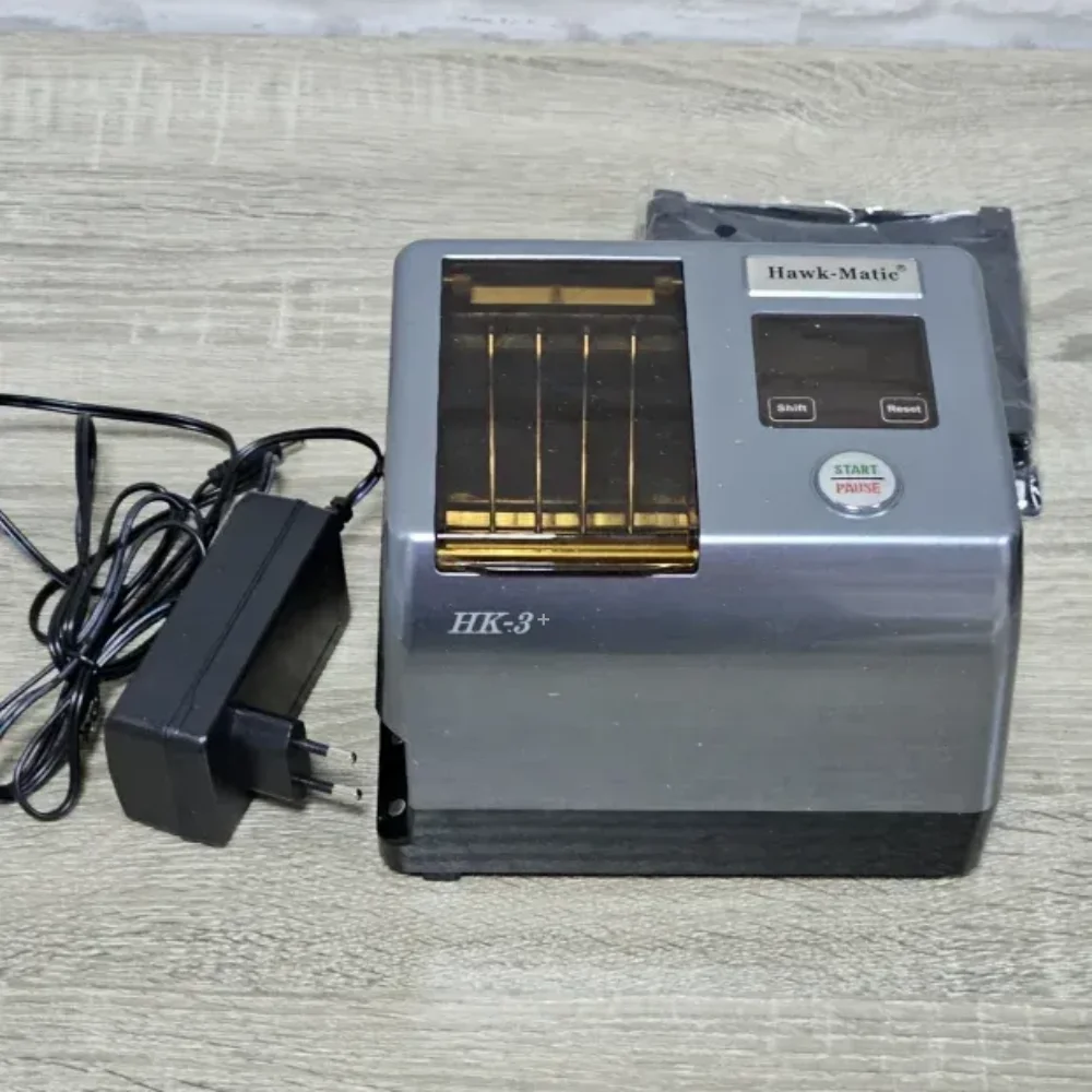 

HK-3+ Cigarette Rolling Machine Electric Automatic Tobacco Roller Smoking Accessories EU US Plug DIY Injector Maker for Gift