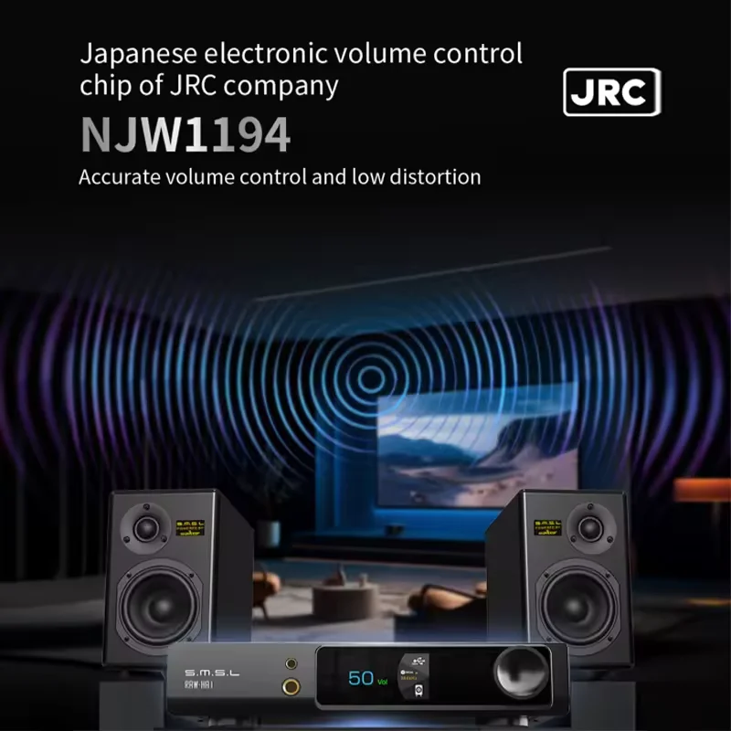 RAW-MDA1 Dual ES9039Q2M Decoder Support MQA MQA-CD LDAC Bt 5.1 Hi-res DAC with Remote Control SMSL MDA1