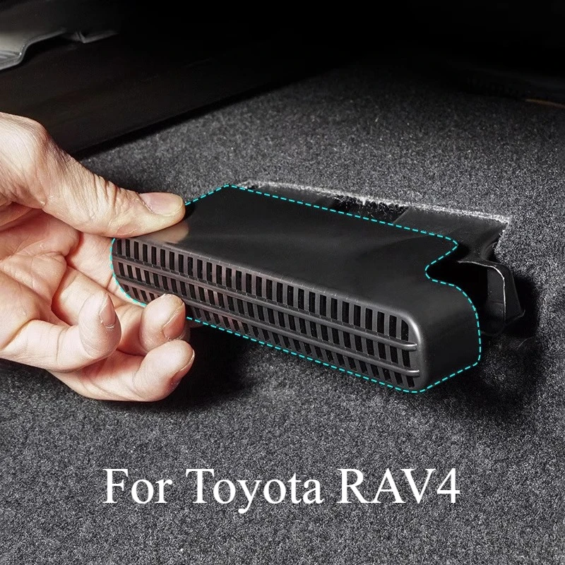 Para Toyota RAV4 2008-2025 debajo del asiento aire acondicionado tendencia cubierta protectora Interior de coche piezas de modificación Accesorios