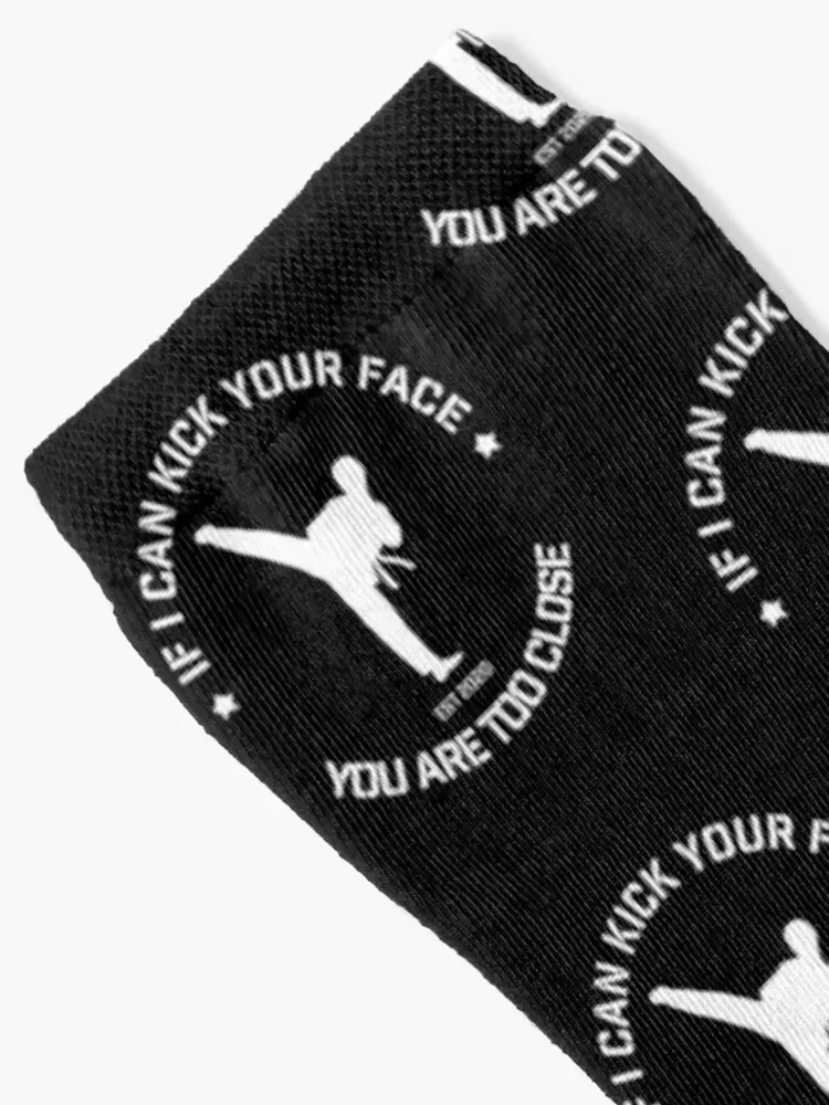 Kick Your Face Social Distancing T-Shirt Funny Socks funny gift sheer snow gifts Boy Socks Women's