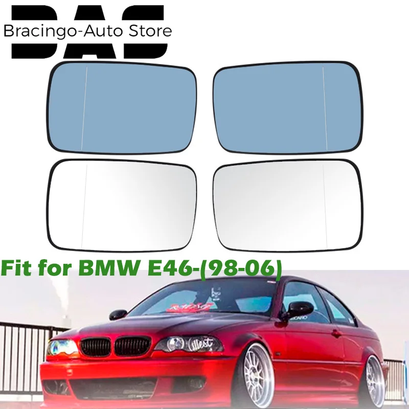 

Fit For BMW 3Series E46 1998-2006 5Door Sedan Wagon Heated Defrosting Rearview Mirror Glass Replacement Anti-Fog Mirror Sheet