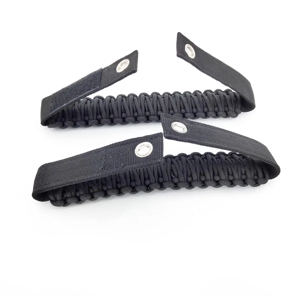 

2Pcs Black Roll Bar Grab Handles Non-Slip Handle Grip For Ford Bronco 2021 2022