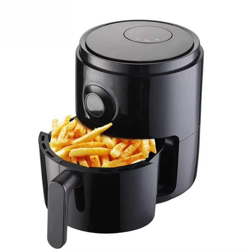 Mini Digital Household Electric Air Fryer Round Electric Oil Free Hotel