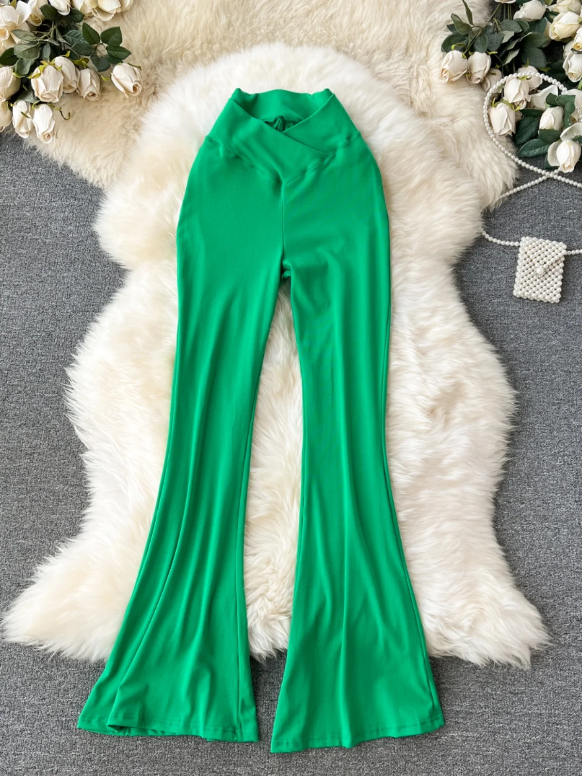 High Waist Slim Fit…