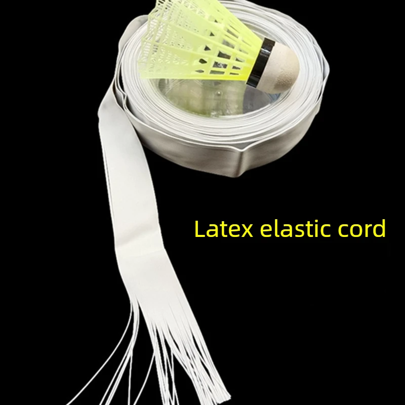 Professional Badminton Elastic Rope Automatic Rebound Badminton Elastic Band Durable Elasticity Ropes Portable Sports Accessory
