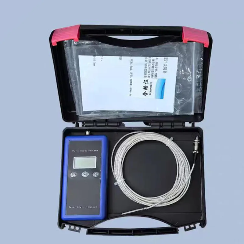 Handheld Digital Thermometer with PT100 Sensor 6M Cable LCD Display High Precision for Water Temperature Measurement