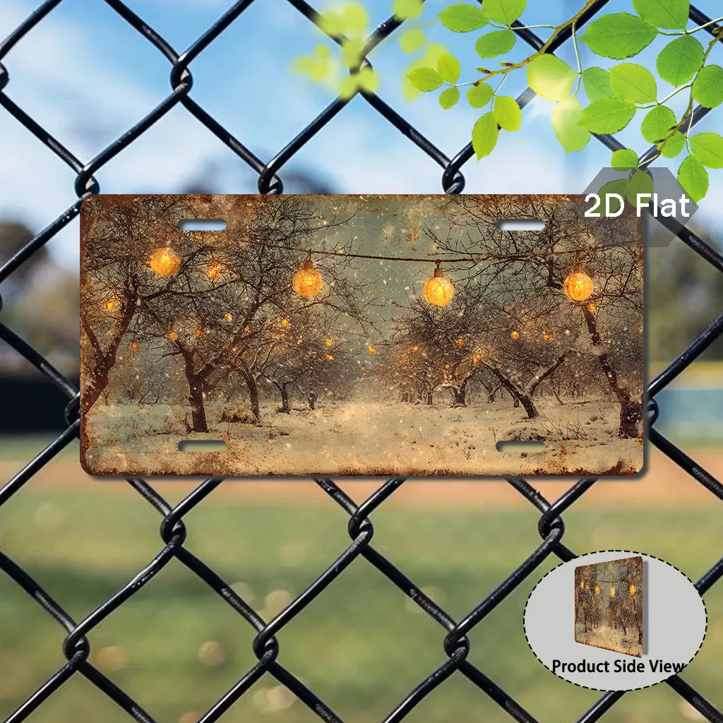 Wall Decor Lighting Tree - لوحة جدارية خارجية زخرفية بتصميم شجرة