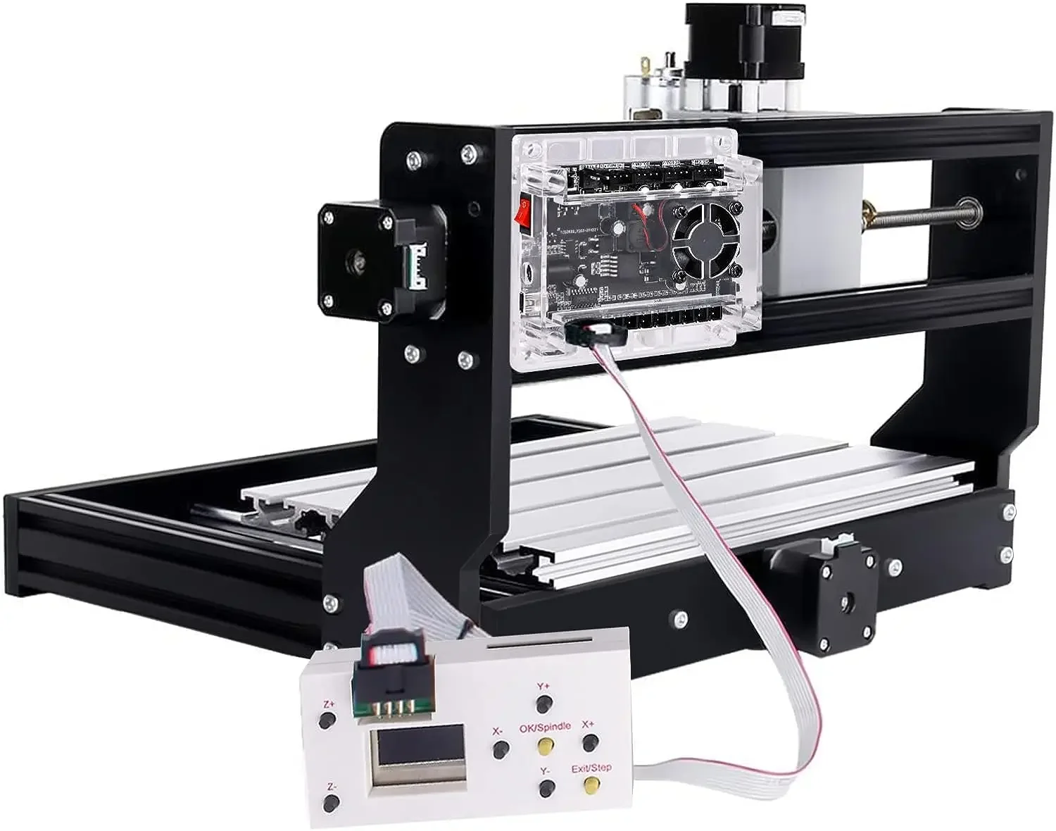 Imagem -04 - Cnc 3018 Pro Laser Gravador para Carpintaria Eixos Máquina de Gravação Cnc Placa de Controle Porta Usb 1.1f