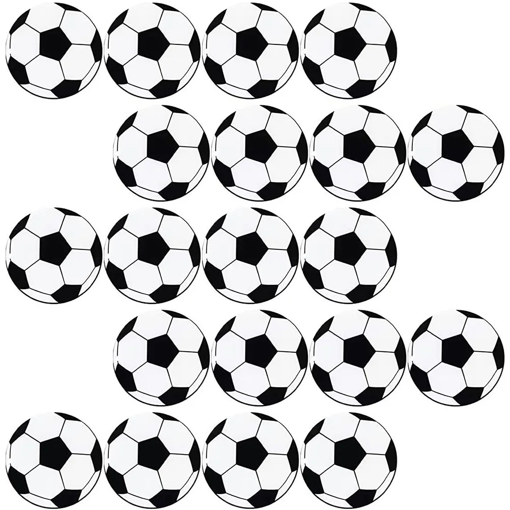 

Football Keychain 20 Sets Sports Keychains Soccer Theme Acrylic DIY Hanging Pendant Backpack Charms Decorative Premium