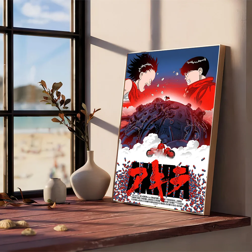 2022 Japan Anime AKIRA Classic Vintage Posters HD Quality Wall Art Retro Posters for Home Room Wall Decor view 6