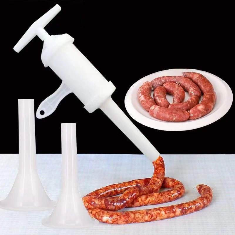 Sausage Maker Sausage Stuffer Jerky Gun Manaul Meat Syringe Home Made Homemade Sausage Tool Small Sausage Tool Sausage Filler