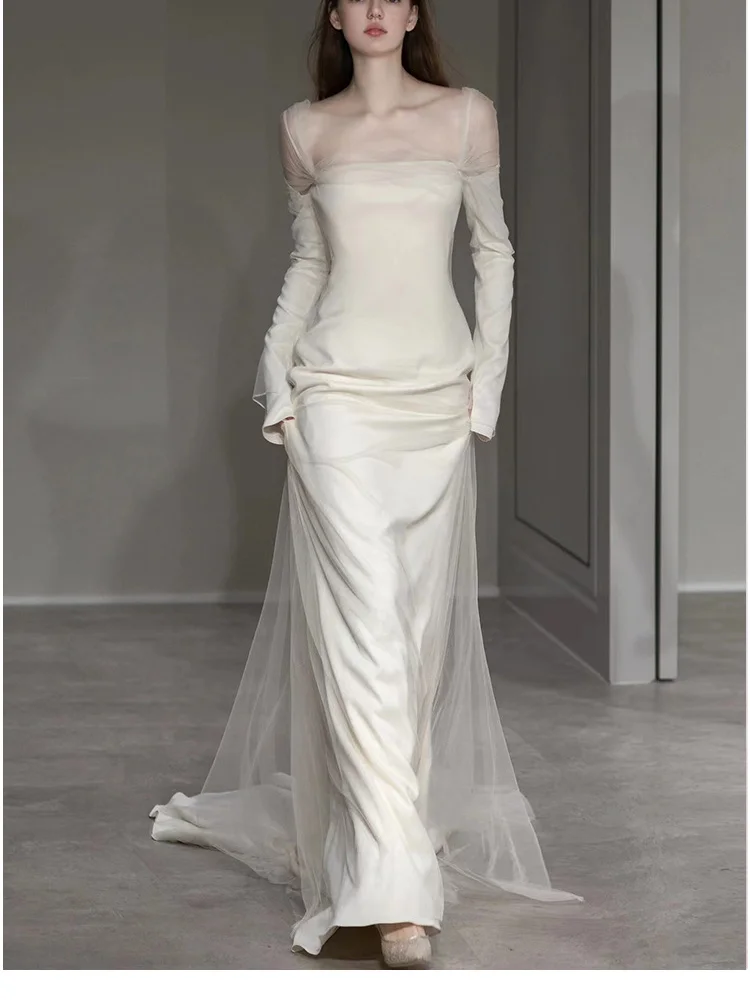 Be a free, elegant, and confident Adore Customized elegant Sexy layered fabric. Evening wedding dress. Special occasion dress.