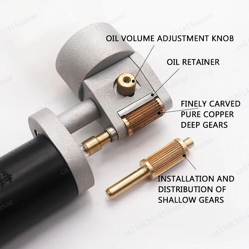 120W 100-240V Handheld Electric Leather Edge Oiling Machine Precision Edge Paint Tool