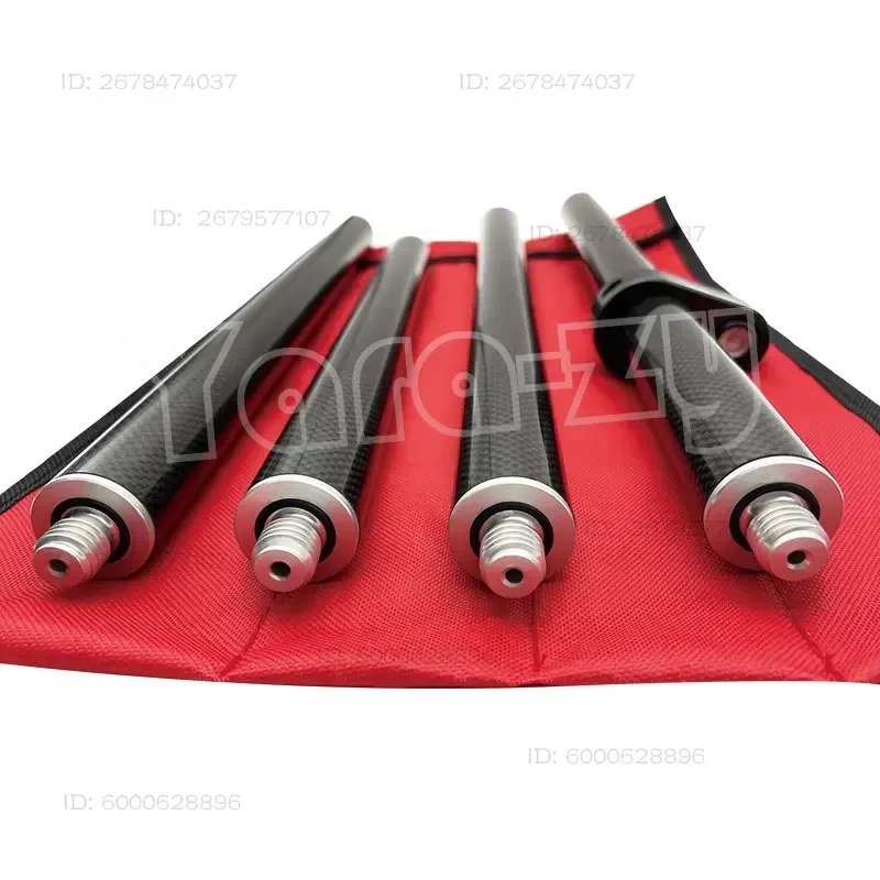 Carbon Fibre Pole GPS GNSS RTK SURVEYING TYPE, 4 PCS Poles, 5/8x11 Thread