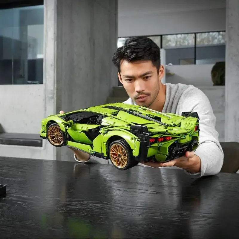 2025 جديد التقنية لامبو سيان FKP 37 SuperCar بنة تجميع لغز نموذج الطوب 42115 3696 قطعة لهدايا عيد ميلاد الاطفال