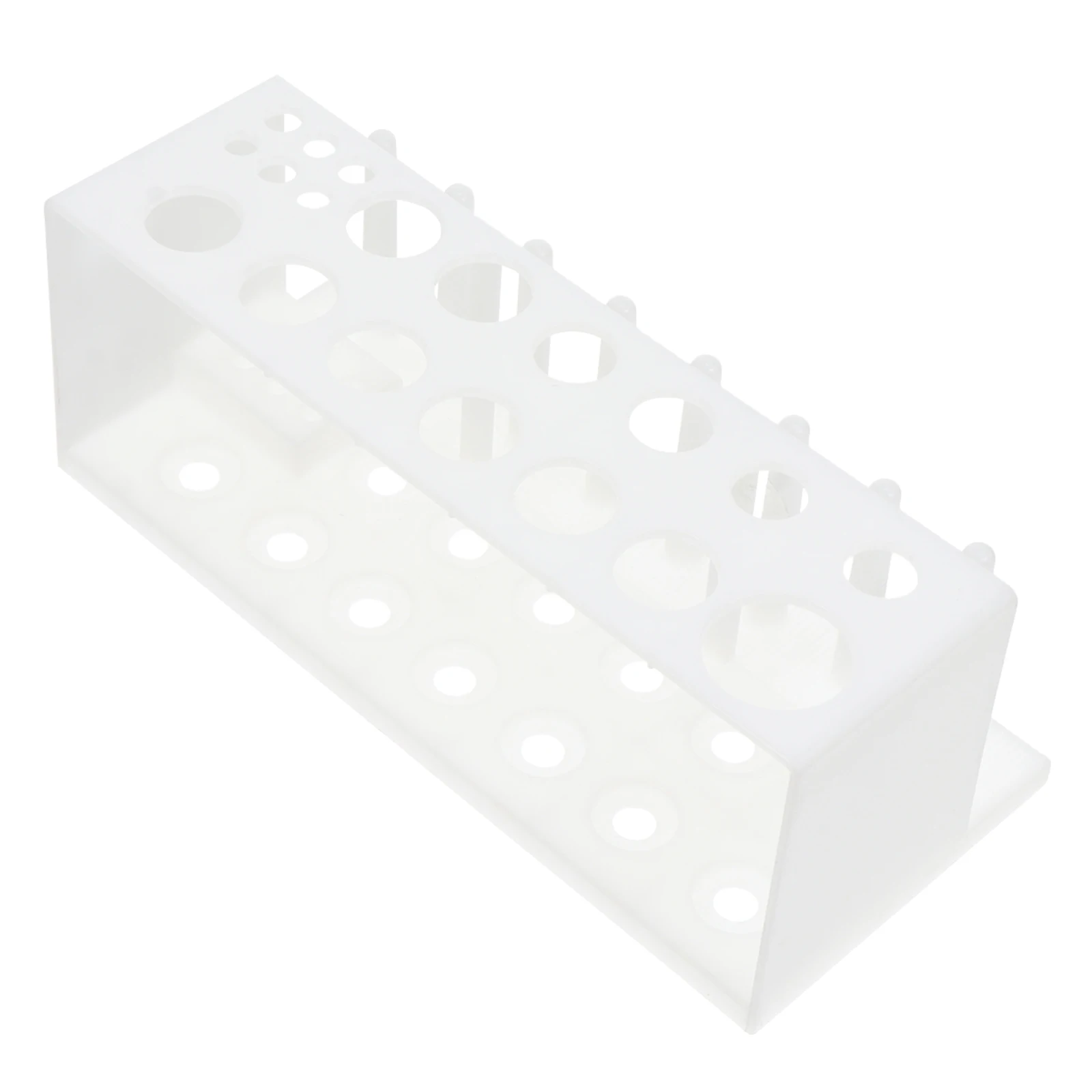 

Plastic Test Rack Lightweight Laboratory Test Tube Rack Storage Suitable Laboratories Experiment Stand Tube Holder Shelf