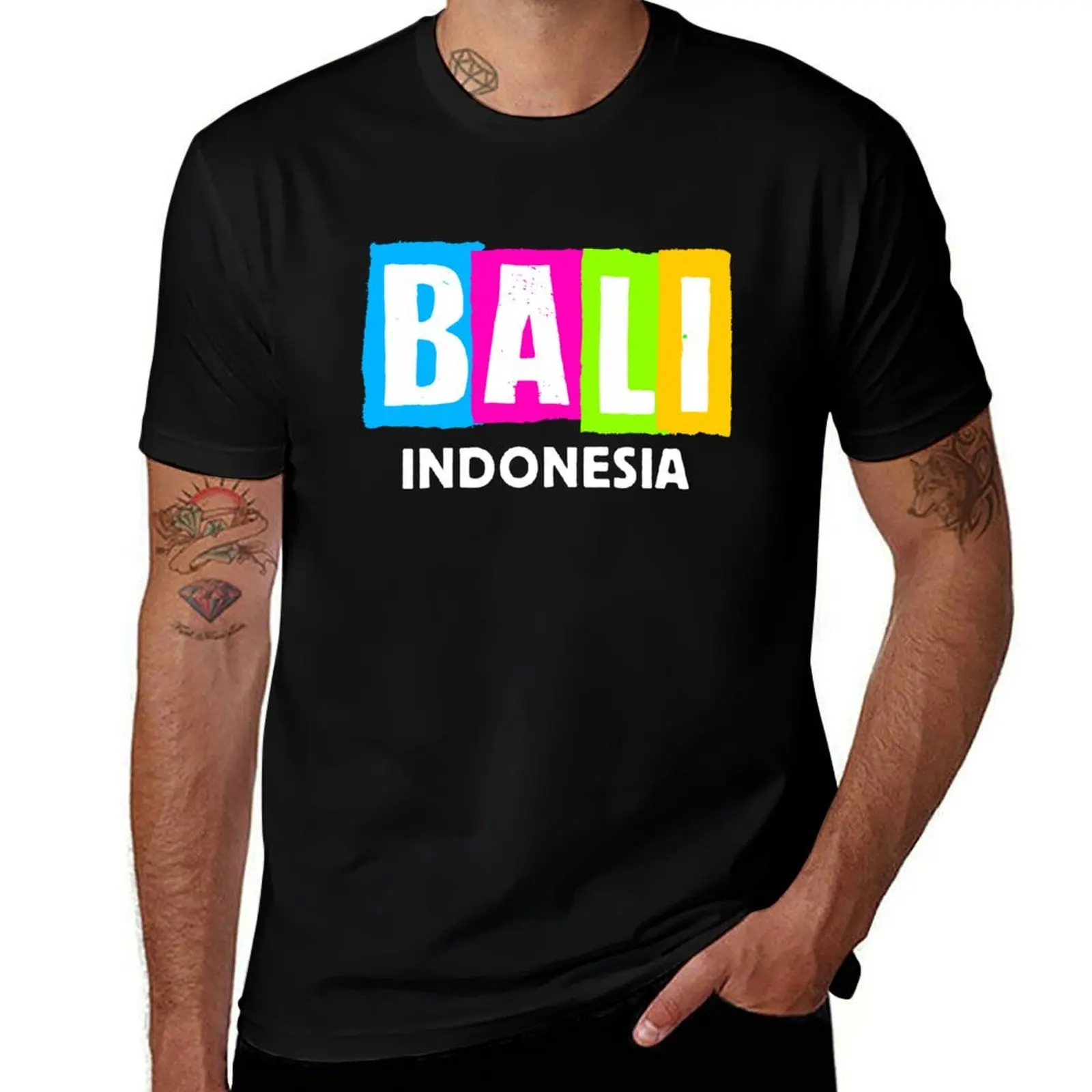 

Bali Indonesia Vintage Surfing Sunset Souvenir gift T-Shirt t shirt man luxury T-Shirt