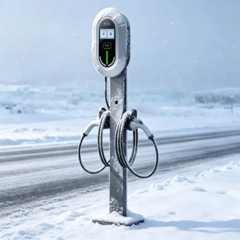 2 in 1 DC Fast EV Charger 40kW 60kW Double Gun CCS2 CCS1 Commercial Charging Station OCPP App Control for Public Area