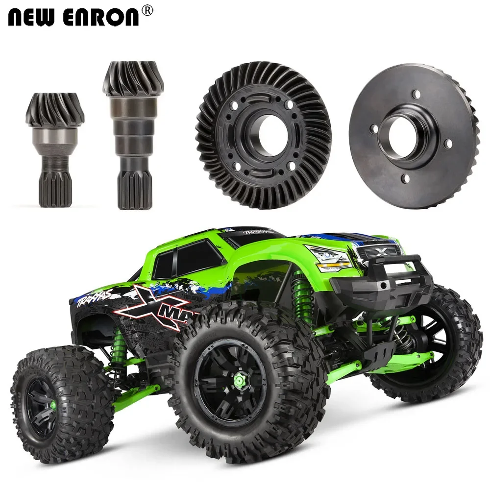 

13T 42T Передняя и задняя шестерня дифференциала из жесткой хромированной стали 7790 7791 7792 для радиоуправляемого автомобиля 1/5 TRAXXAS X-Maxx 1/6 XRT 8S